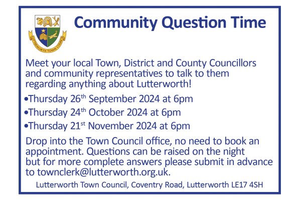 Community Question Time